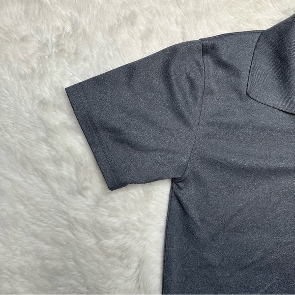 Under Armour Polo Shirt Collared Dark Grey Size 7 - Picture 16 of 16